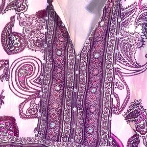 'MB' Long Peasant Tunic (Plus)